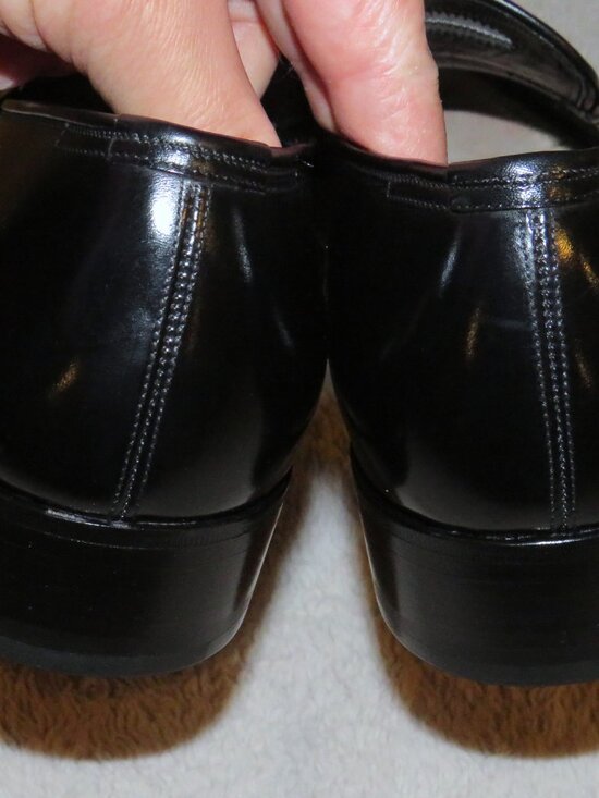 Tom Ford Black Calf Leather Strap Penny Loafers 7 B NWB $2200 main image 11